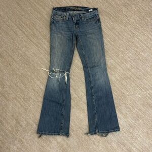 Distressed American Eagle jeans